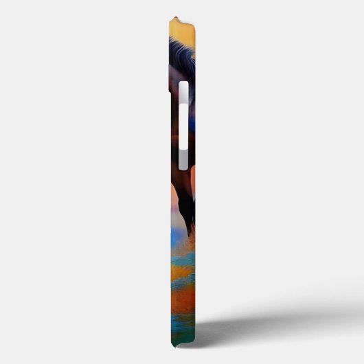 野生の馬 Case-Mate iPhoneケース (裏面 / 左)