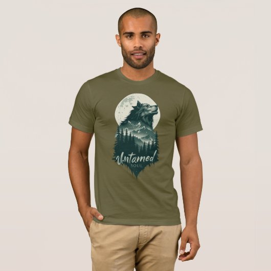 野生の魂 Tシャツ (正面フル)