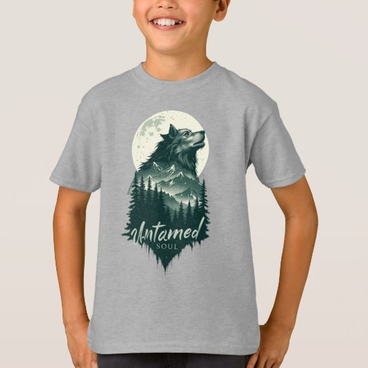 野生の魂 Tシャツ (正面)