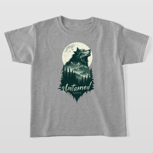 野生の魂 Tシャツ (レイダウン)
