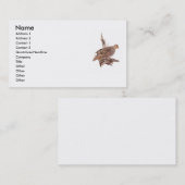 野生の鳥 名刺 (正面/裏面)