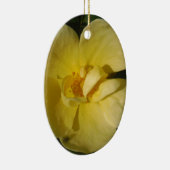 野生の黄色いバラ セラミックオーナメント (右)