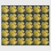 野生の黄色いバラ ラッピングペーパー (フラット)