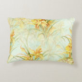 野生の黄色い花 アクセントクッション (裏面)
