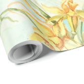 野生の黄色い花 ラッピングペーパー (ロールコーナー)