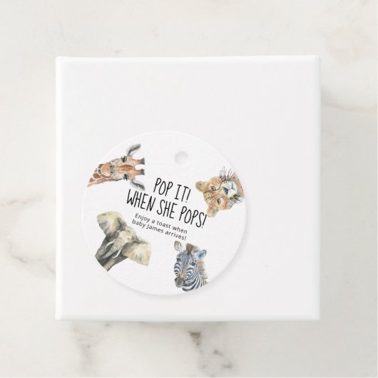 野生の1つのサファリポップ・アートの動物 – IT!彼女のポップ フェイバータグ (インサイチュ)