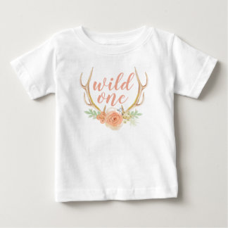 野生の1つの幼児ティー ベビーTシャツ