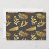 野生の1つの誕生日のサンキューカードのジャングル動物 サンキューカード (裏面)