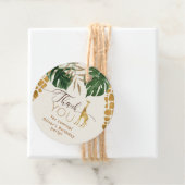 野生の1サファリ動物キリン誕生日ありがとう フェイバータグ (インサイチュ)