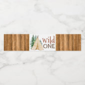 野生の1テペの部族の水ボトルラベル ペットボトルラベル (シングルラベル)