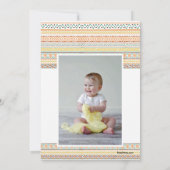 野生の1匹の写真の招待状 招待状 (裏面)