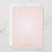 野生の1匹のBohoの枝角の誕生日の招待状 招待状 (裏面)