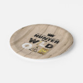 野生の1枚の紙皿7" Of Wild王 ペーパープレート (アングル)