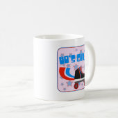 野生の80代の子供 コーヒーマグカップ (正面右)