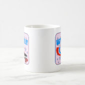 野生の80代の子供 コーヒーマグカップ (中央)