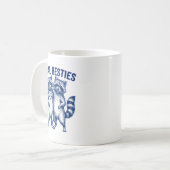 野生の+IES+おそろい+BFF+友達+ツイングッズ+面白グッズ コーヒーマグカップ (正面左)