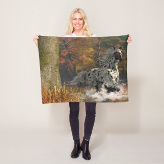 野生のAppaloosa毛布 フリースブランケット