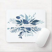 野生のAzure |青い植物学パーソナライズされた マウスパッド (マウス)