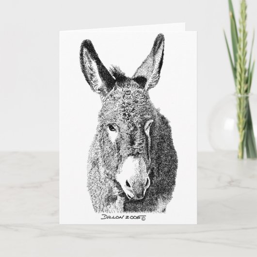 野生のBurro カード (正面)