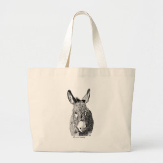 野生のBurro ラージトートバッグ