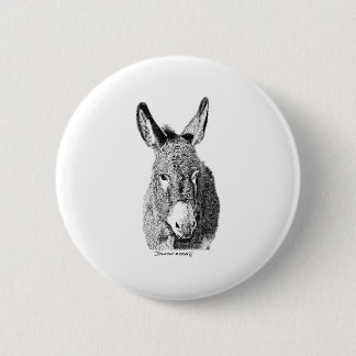 野生のBurro 缶バッジ
