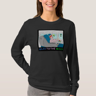野生のTシャツへのマイル Tシャツ