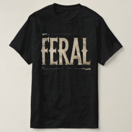 野生のTシャツ - 野性の魂のためのミニマリスト宣言 Tシャツ