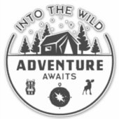 野生への大冒険 シール (正面)