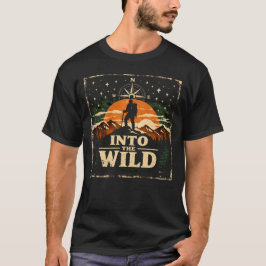 野生への旅 – アドベンチャー フリーダム キャンピングTシャツ Tシャツ