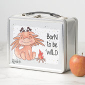 野生まれ生の恐竜 メタルランチボックス (インサイチュ)