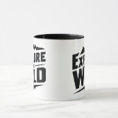 野生を探検する マグカップ (中央)