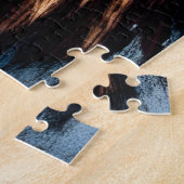 野生アートアフリカライオン ジグソーパズル (側面)