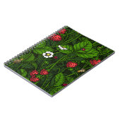 野生イチゴ ノートブック (左側)