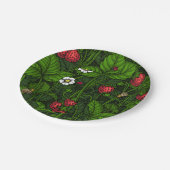 野生イチゴ ペーパープレート (アングル)