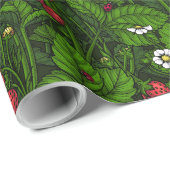 野生イチゴ ラッピングペーパー (ロールコーナー)