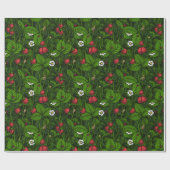 野生イチゴ ラッピングペーパー (フラット)
