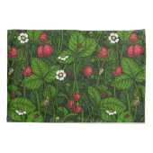 野生イチゴ 枕カバー (裏面)