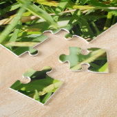 野生ウズラ ジグソーパズル (側面)