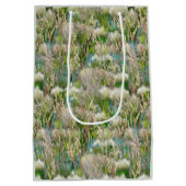 野生エコフレンドリー先住民春 ミディアムペーパーバッグ (裏面)