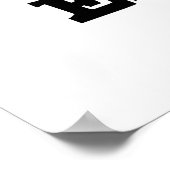 野生エナメルおもしろい野生動物の歯パン ポスター (角)