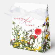 野生エレガントフローラ開花庭園の結婚式