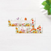 野生カラフルの花カントリー結婚式 (デスク)