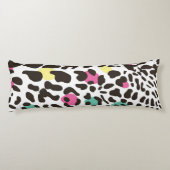 野生カラフル動物と熱帯離れ ボディピロー (裏面)