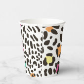 野生カラフル動物と熱帯離れ 紙コップ (右)