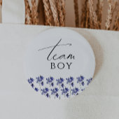 野生カラフル花の性別がチームの少年を明かす 缶バッジ