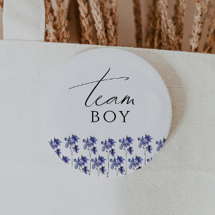 野生カラフル花の性別がチームの少年を明かす 缶バッジ