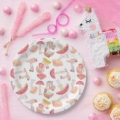 野生キノコ紙プレート ペーパープレート (パーティー)