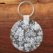 野生クレマチスキーチェーン キーホルダー (裏面)