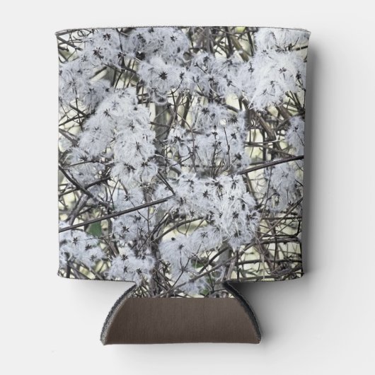 野生クレマチス 缶クーラー (正面)