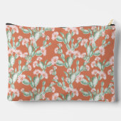 野生サボテンのパターン アクセサリーポーチ (裏面)